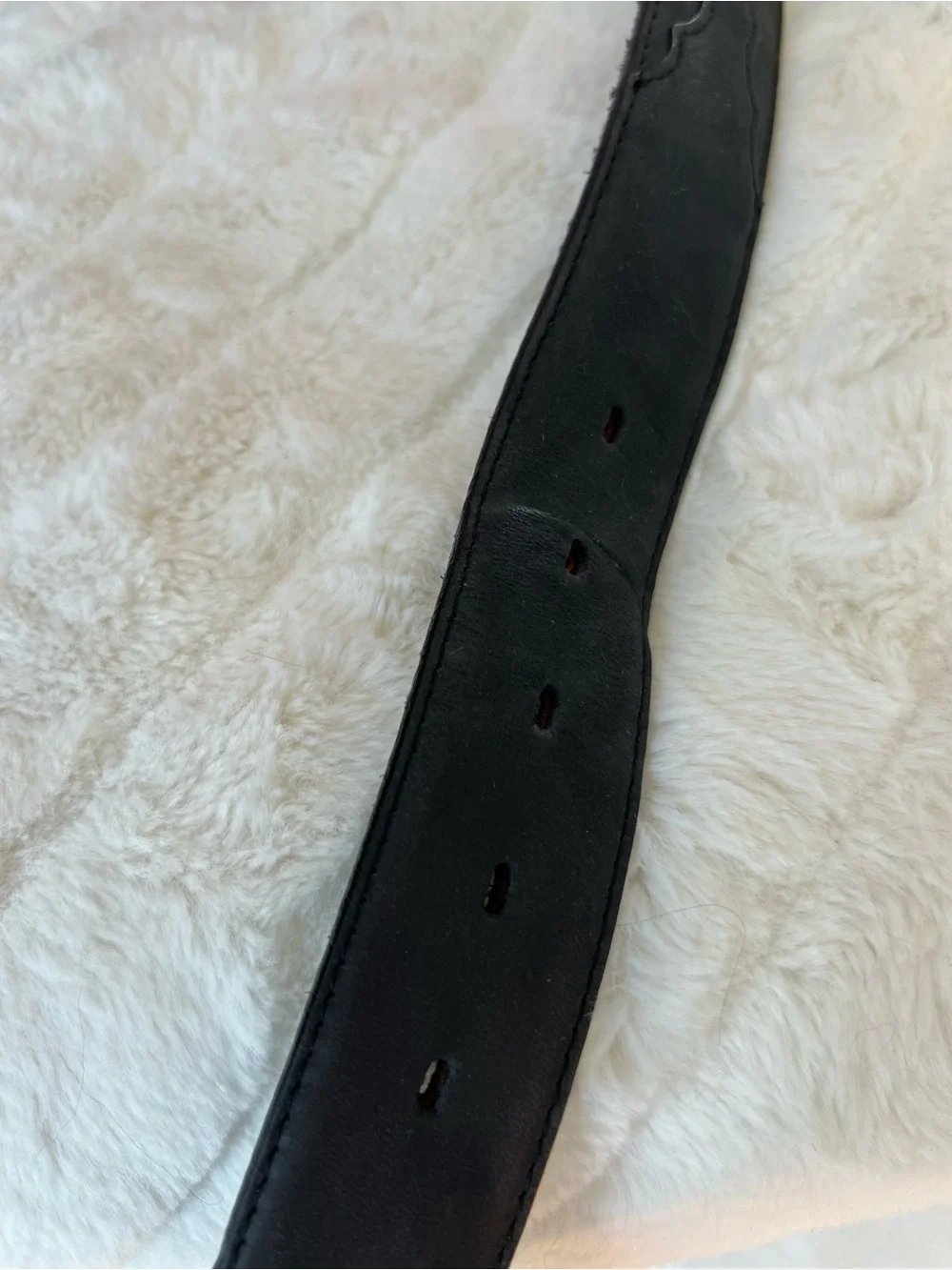 Cody James Black Leather Western Belt Made In USA
